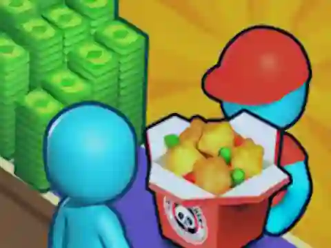 Xogo Panda Kitchen: Idle Tycoon en liña