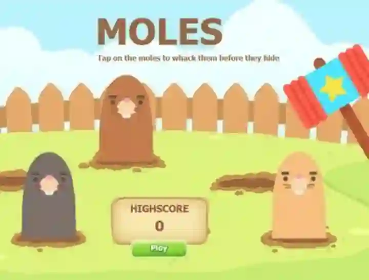 Xogo Moles en liña