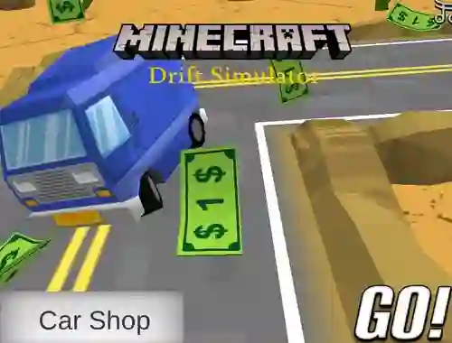 Xogo Minecraft Drift Simulator en liña