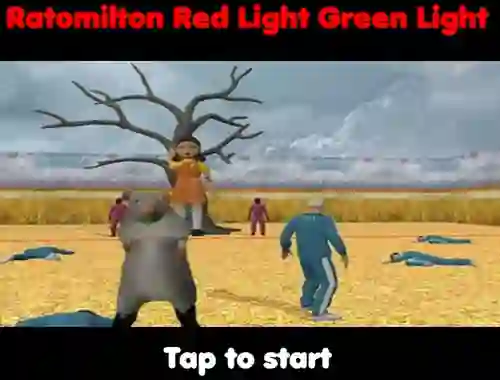 Xogo Ratomilton Red Light Green Light en liña
