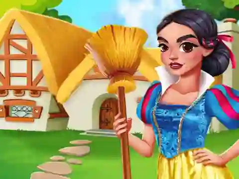 Xogo Princess Spring Cleaning en liña