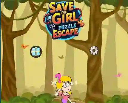 Xogo Save the Girl Puzzle Escape en liña