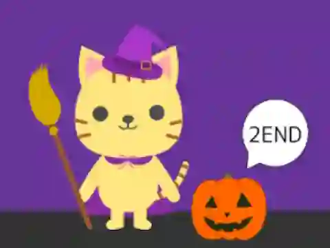 Xogo Cat and Halloween Escape en liña