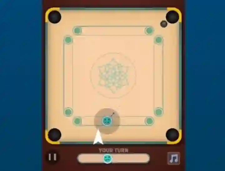 Xogo Carrom Rush en liña