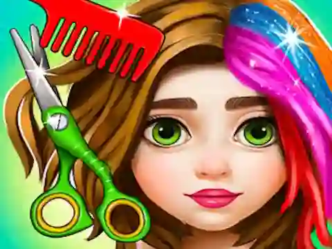 Xogo Hair Salon & Dress Up Girl en liña