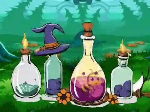 Xogo Bottle Stuck Honeybee Escape en liña