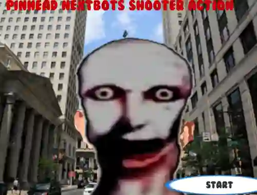 Xogo Pinhead Nextbots Shooter Action en liña