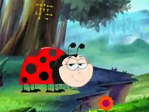 Xogo Help Trapped Lady Bug en liña