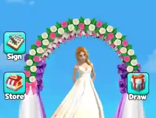 Xogo Bridge Race Wedding Master en liña