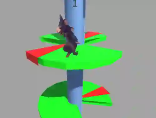 Xogo Ratomilton Helix Jump en liña