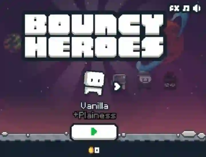 Xogo Bouncy Heroes en liña
