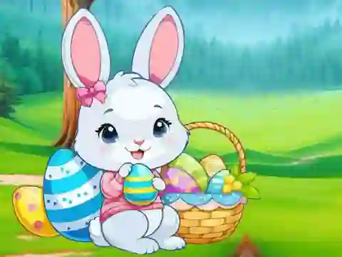 Xogo Easter Bunny Jungle Escape en liña