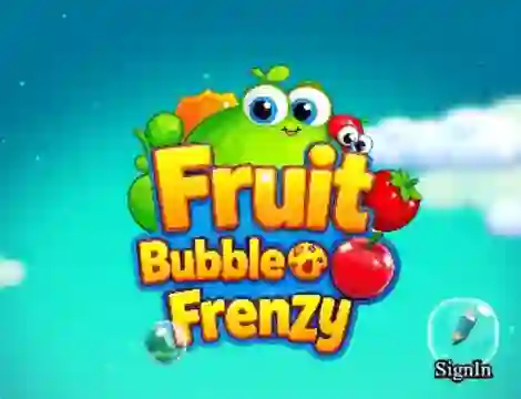 Xogo Fruit Bubble Frenzy en liña