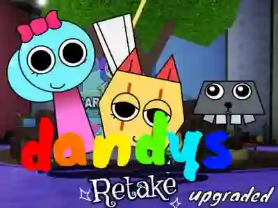 Xogo Sprunki Retake as Dandy’s World en liña