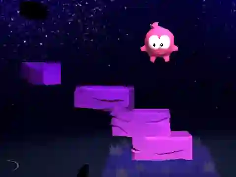 Xogo Om nom Jump en liña