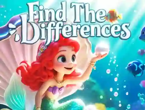 Xogo Find The Differences: Little Mermaid en liña