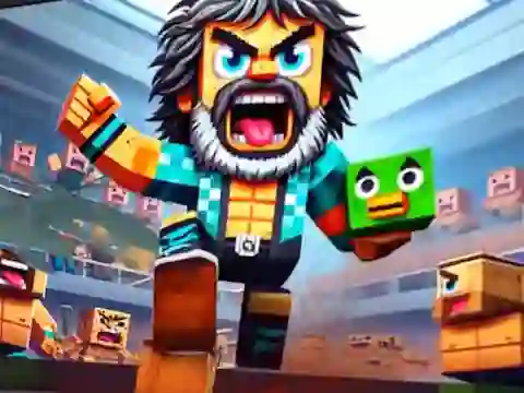 Xogo Chicken Jockey Combat en liña