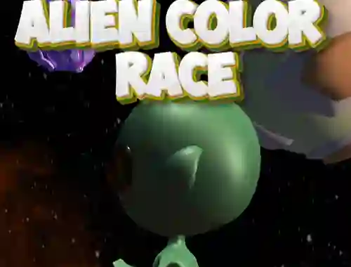 Xogo Alien Color Race en liña