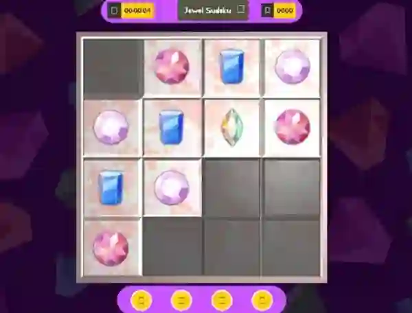 Xogo 3D Jewel Sudoku en liña