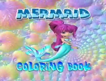 Xogo Mermaid Coloring Book en liña
