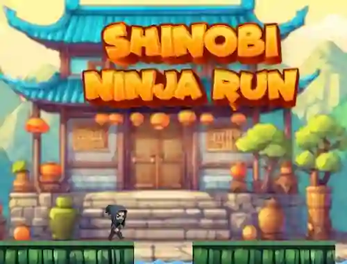 Xogo Shinobi Ninja Run en liña