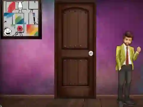 Xogo Amgel Easy Room Escape 280 en liña