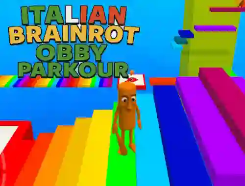 Xogo Italian Brainrot Obby Parkour en liña