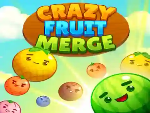 Xogo Crazy Fruit Merge en liña