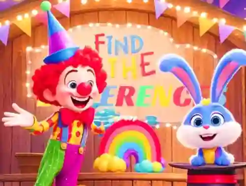Xogo Find The Differences: April Fool's Day en liña