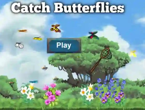 Xogo Catch Butterflies en liña