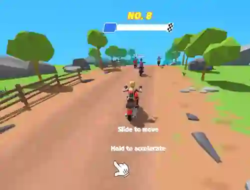 Xogo Moto Attack Bike Racing en liña