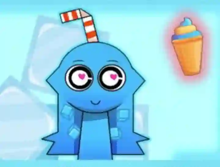 Xogo Sprunki Ice Mod  Aqua en liña