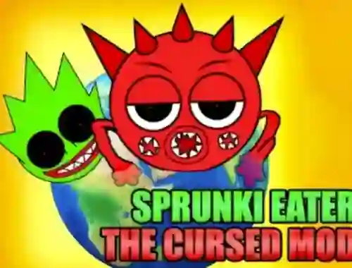 Xogo Sprunki Eater The Cursed Mod en liña