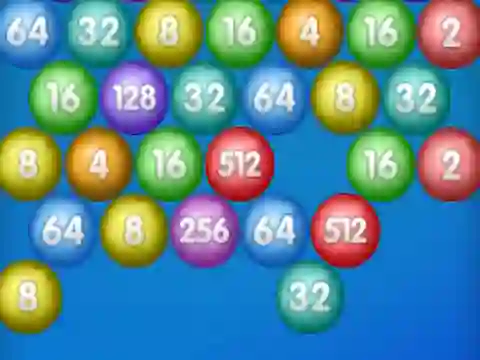 Xogo Number Bubble Shooter en liña