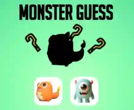 Xogo Monster Guess en liña