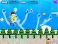 Xogo Swinging SpongeBob Xmas en liña