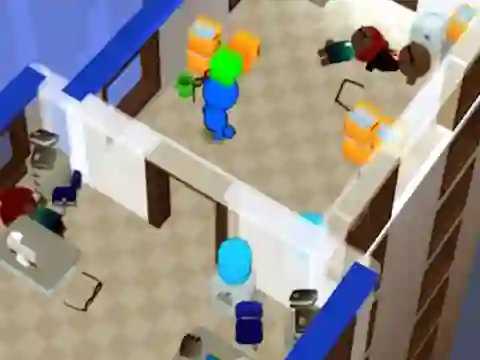 Xogo Office Brawl en liña