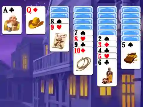 Xogo Solitaire Reverse en liña