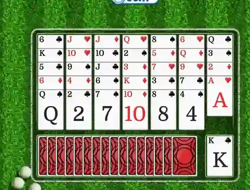 Xogo Golf Solitaire en liña
