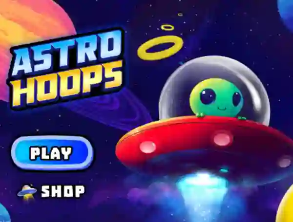 Xogo Astro Hoops en liña