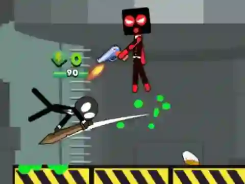 Xogo Stick Fighting Online en liña