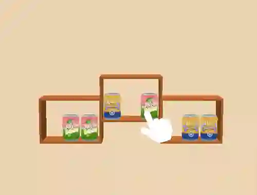 Xogo Sort Match 3d Goods Puzzle en liña