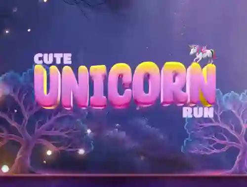 Xogo Cute Unicorn Run en liña