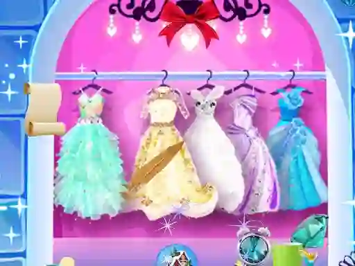 Xogo Frozen Princess: Hidden Objects en liña