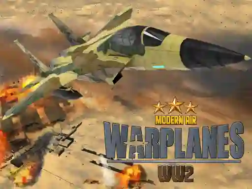Xogo Modern Air Warplane WW2 en liña