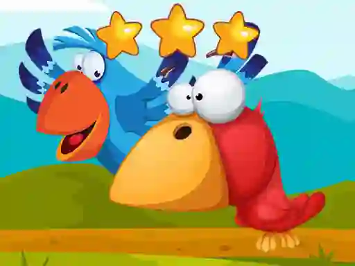 Xogo Fun Birds Hidden Stars en liña