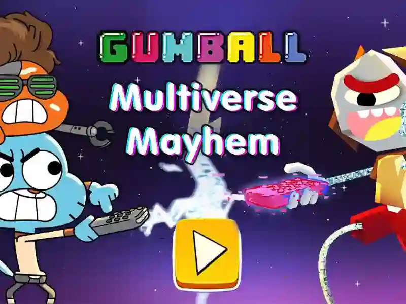 Xogo The Amazing World of Gumball Multiverse Mayhem en liña