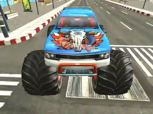 Xogo Monster Truck City Parking en liña