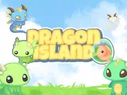 Xogo 2048 Dragon Island en liña