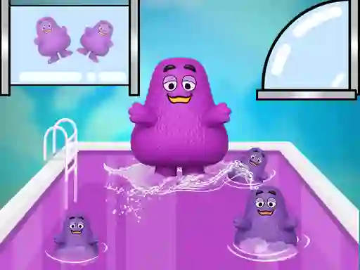 Xogo Grimace Shake Slide en liña